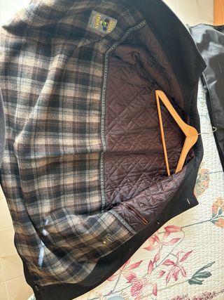 Abrigo Hombre Aquila Alpacca Talla 52 Gris