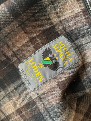 Abrigo Hombre Aquila Alpacca Talla 52 Gris