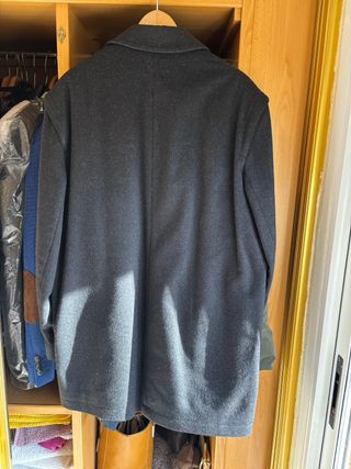 Abrigo Hombre Aquila Alpacca Talla 52 Gris