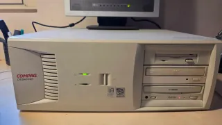 Computer Compaq Pentium II Windows 95