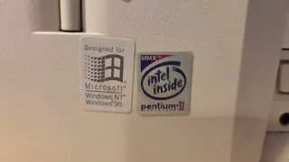 Computer Compaq Pentium II Windows 95