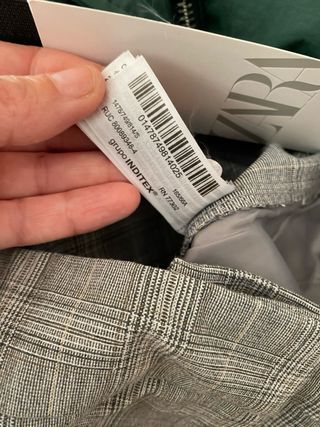 Pantalon Zara tobillero soft T.S con etiqueta