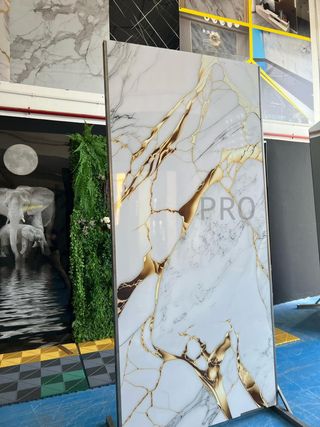 Placa decorativa Mármol Oro