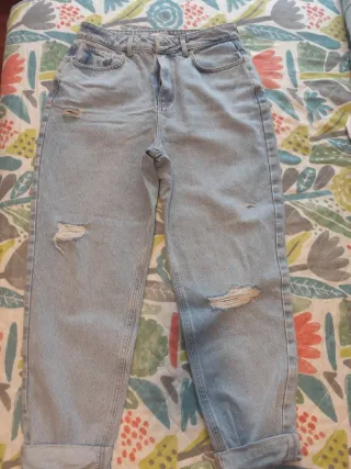 Vaqueros desgastados