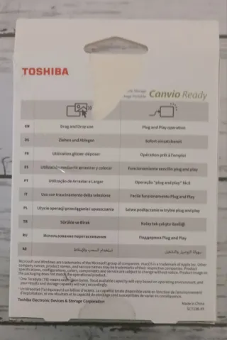 Disco Duro Externo Toshiba Canvio 1TB