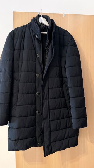 Chaquetón Zara Azul Talla L Hombre