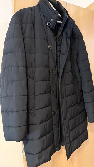 Chaquetón Zara Azul Talla L Hombre