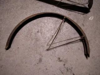 Parafanghi bici vintage