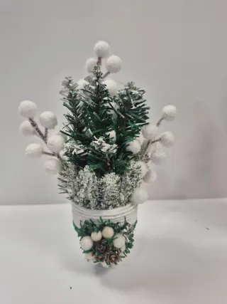 Decorazione Natalizia: Alberi con Bacche