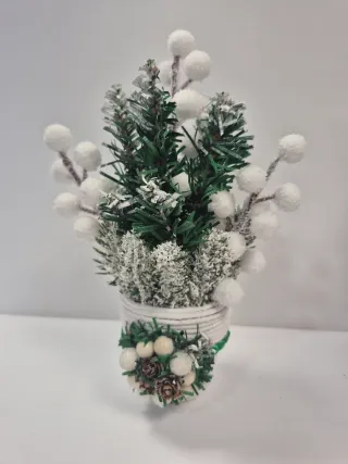 Decorazione Natalizia: Alberi con Bacche