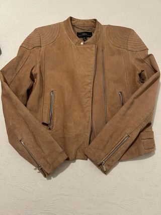 Cazadora Suede Mango Talla M