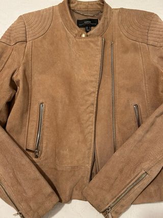 Cazadora Suede Mango Talla M