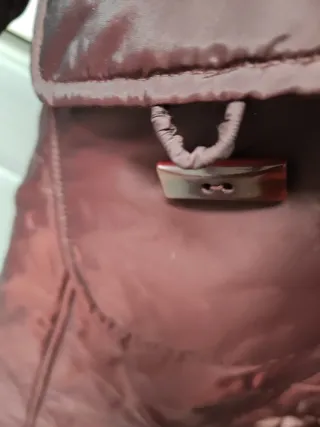 Abrigo largo burdeos Hucke