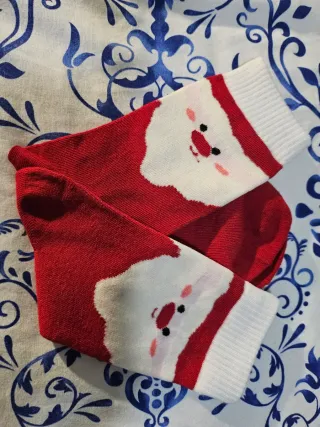 Calcetines de Papá Noel Talla Única