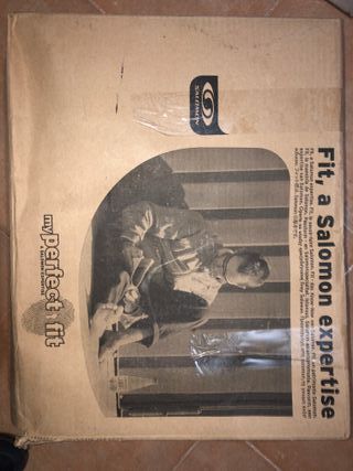 Botas Esquí Salomon Mujer Talla 39. Poquísimo uso.