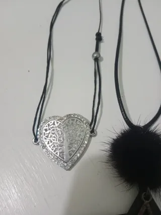 Lote Collares Corazón árbol de la vida , familia