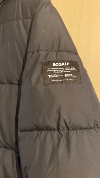 Chaquetón Ecoalf Negro Talla L Hombre