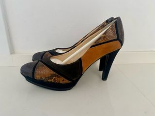 Lote : Zapatos y Botines marrones