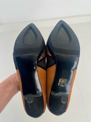 Lote : Zapatos y Botines marrones