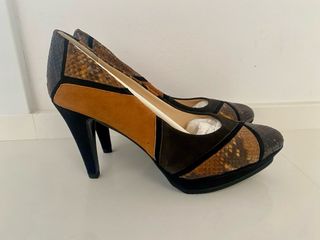 Lote : Zapatos y Botines marrones