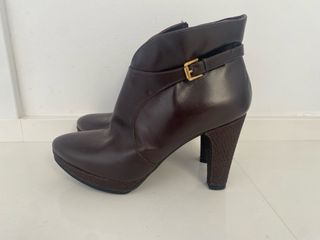 Lote : Zapatos y Botines marrones