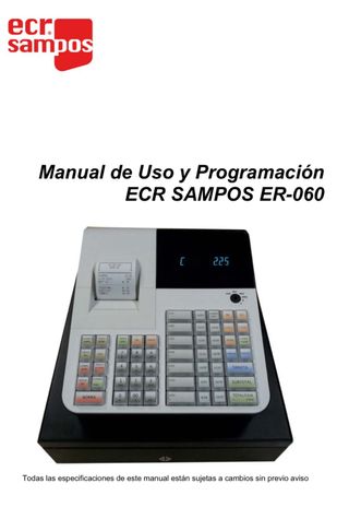 Cassa Registratrice ECR SAMPOS ER-060