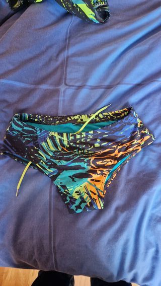 Bañador slip estampado talla M