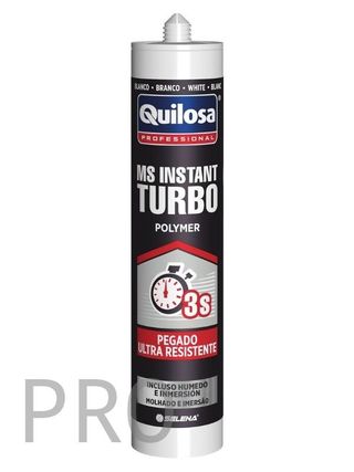 Adhesivo Quilosa MS Instant Turbo Blanco
