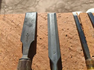 Juego 7 formones ingleses calidad