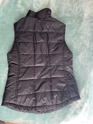 Chaleco acolchado Zara negro