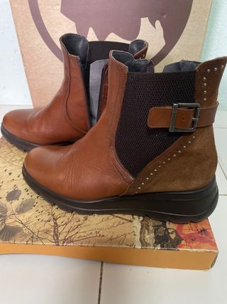 Botines Fluchos Marrones Talla 38