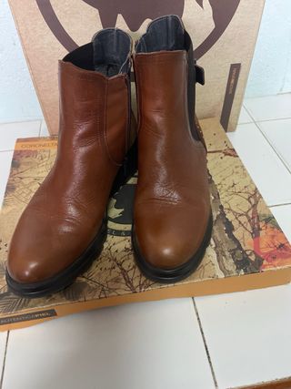 Botines Fluchos Marrones Talla 38
