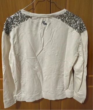 Sudadera Pepe Jeans Blanca Talla M
