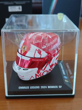 Looksmart 1/5 Helmet Charles Leclerc 2024 Monaco