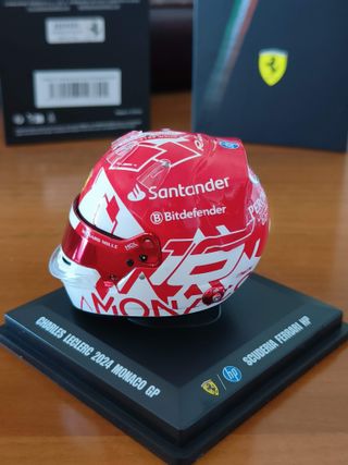 Looksmart 1/5 Helmet Charles Leclerc 2024 Monaco