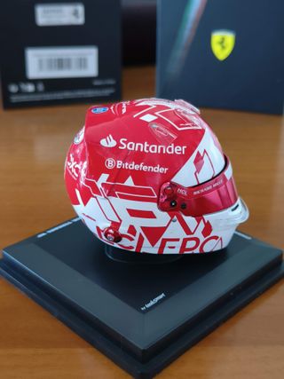 Looksmart 1/5 Helmet Charles Leclerc 2024 Monaco