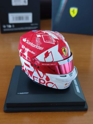 Looksmart 1/5 Helmet Charles Leclerc 2024 Monaco