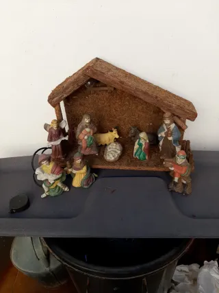 Belén con 10 figuras