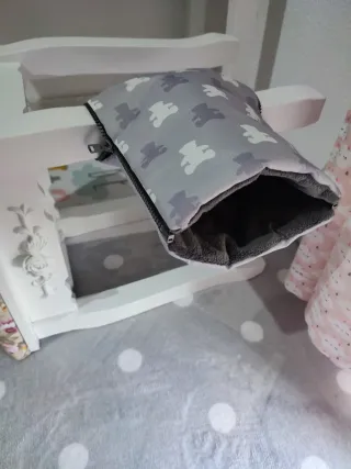 Sacos invierno cochecito y guantes