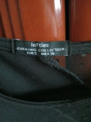 Vestido negro fiesta S