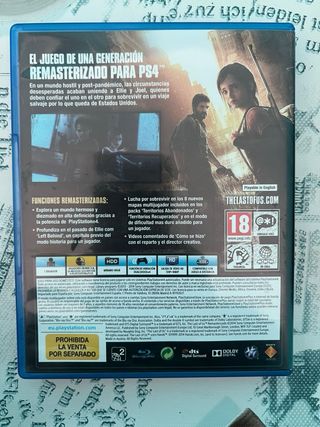 The Last of Us Remastered PS4