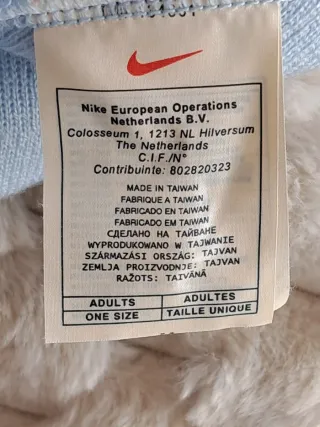 Gorro Nike Unisex Azul y Blanco