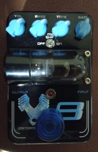 Pedal VOX V8 Distortion Tono Garage