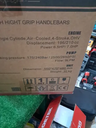 Idropulitrice a scoppio 4 tempi benzina