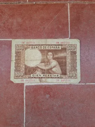 Billete 100 pesetas Banco de España 1953