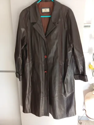 Abrigo de piel para señora