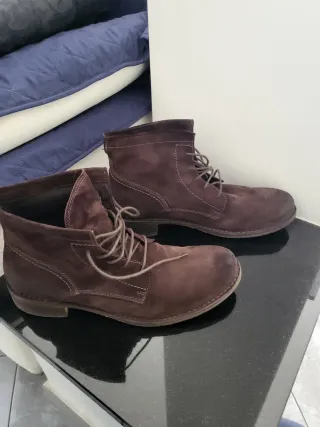 Stivaletti Boemos Italy camoscio marroni n. 45