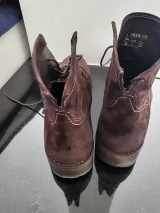 Stivaletti Boemos Italy camoscio marroni n. 45