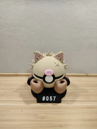 Figura Primeape #057 Pokeball