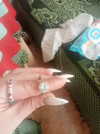 Par de anillos Pandora plata